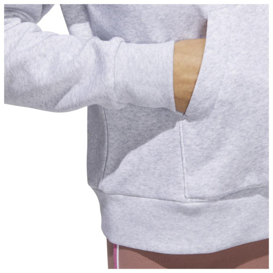 Adidas Γυναικείο φούτερ Seasonal Essentials Ruffled Big Logo Graphic Hoodie Adidas Γυναικείο φούτερ Seasonal Essentials Ruffled Big Logo Graphic Hoodie